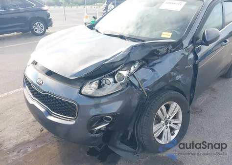 2017 Kia Sportage Lx from USA, damaged, VIN KNDPMCAC7H7120006